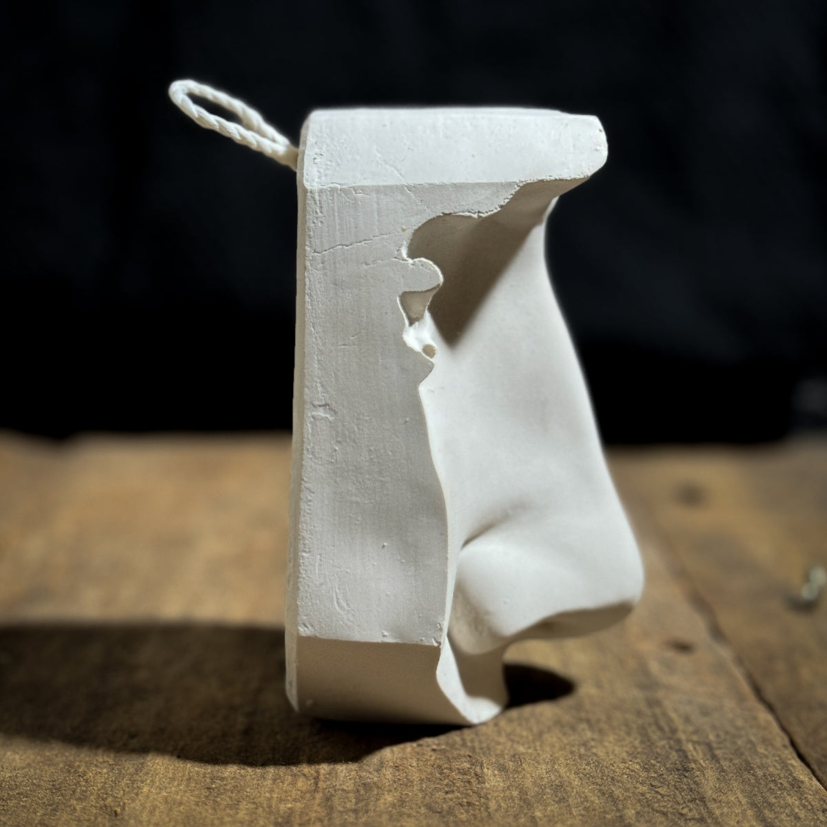 Nose of David, Art Practice Decor, Hand Sculpted Realism, Artist Gift