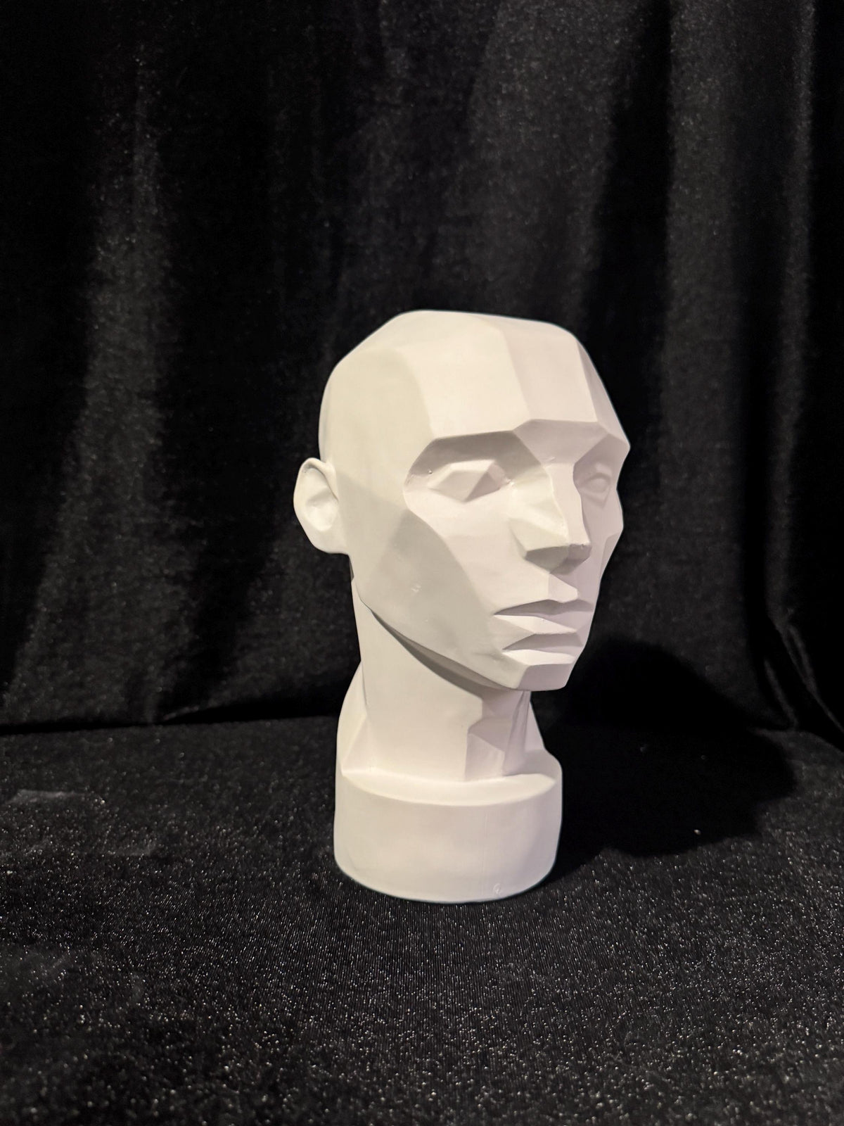Planes of the Face, Plaster Cast Art Reference, Handmade Sculpture for Artists