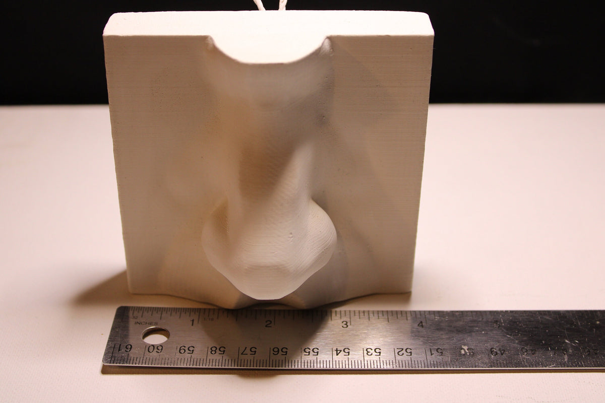 Basic Nose Plaster Study Cast – Drawing Practice, Anatomy & Form Reference