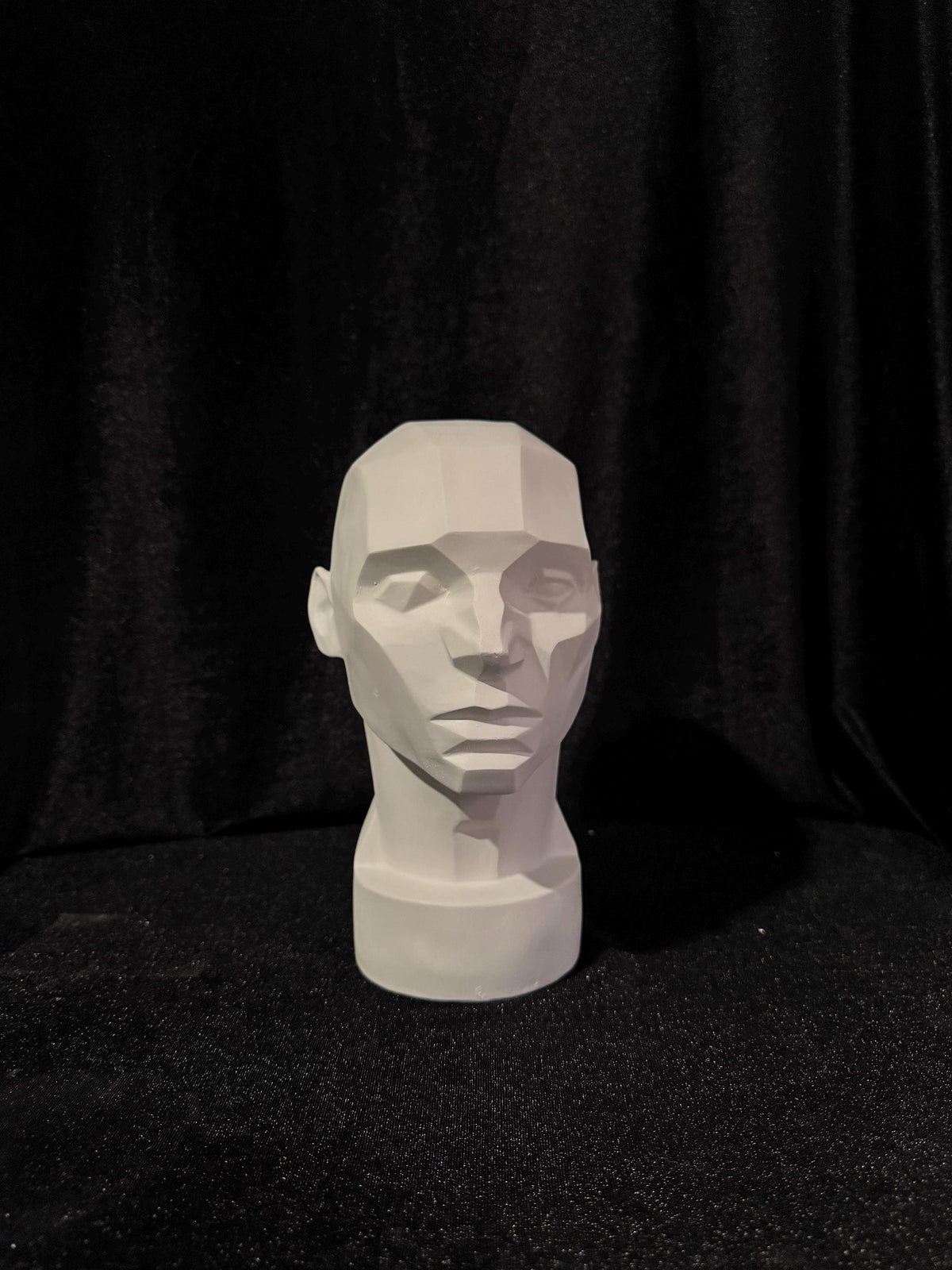 Planes of the Face, Plaster Cast Art Reference, Handmade Sculpture for Artists