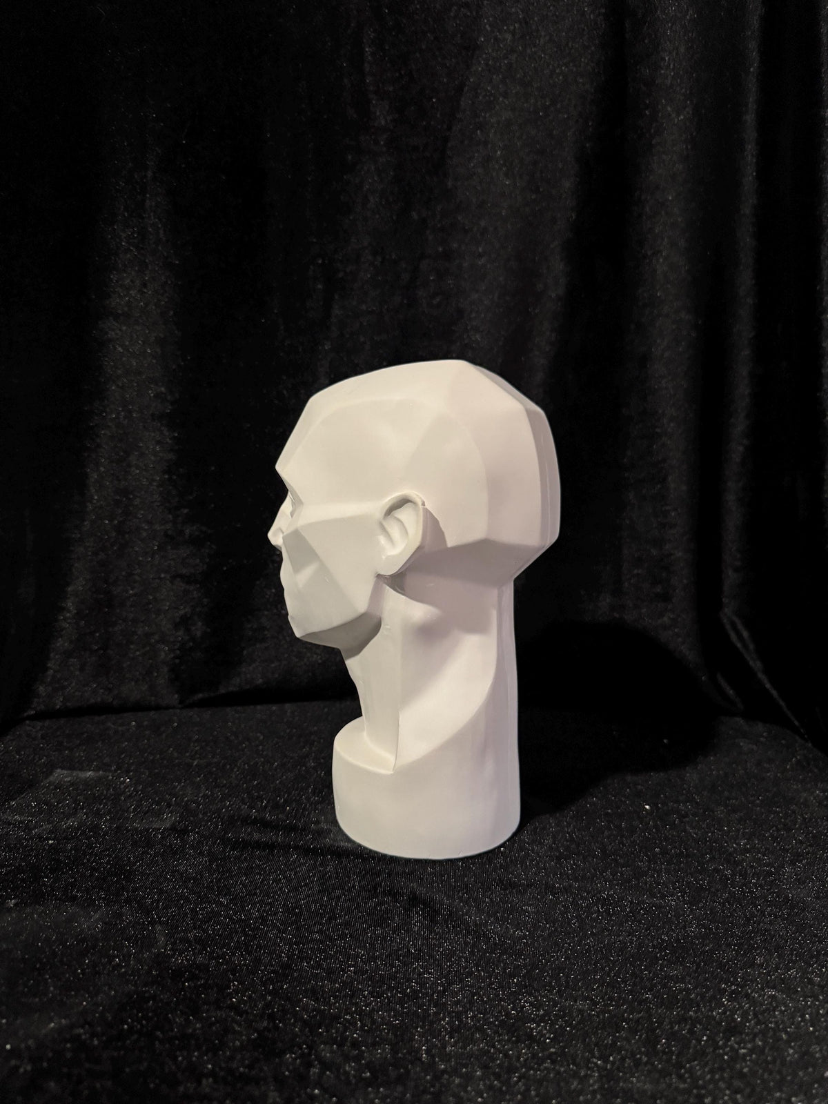 Planes of the Face, Plaster Cast Art Reference, Handmade Sculpture for Artists