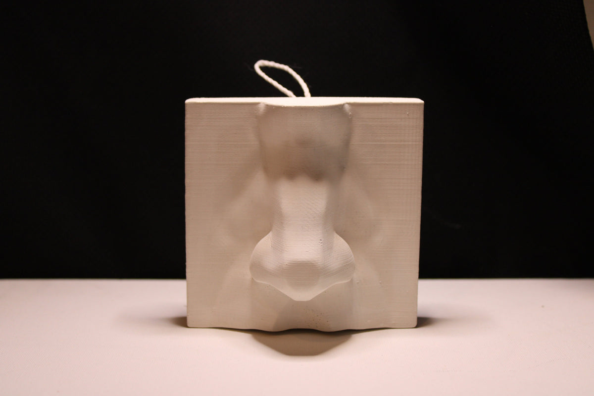 Basic Nose Plaster Study Cast – Drawing Practice, Anatomy & Form Reference