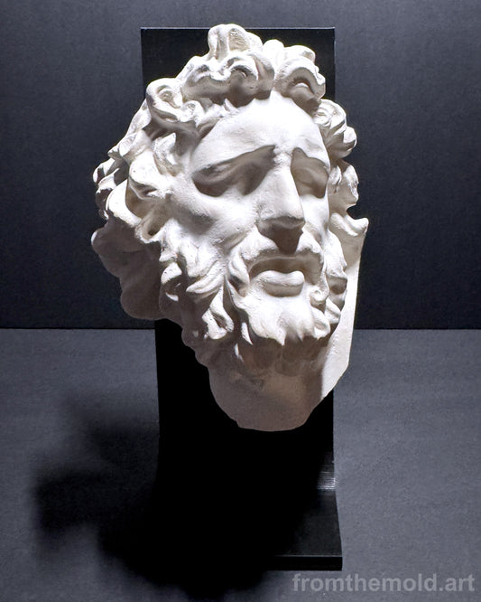 Laocoön Mask Plaster Study Cast – Portrait, Expression & Form Reference