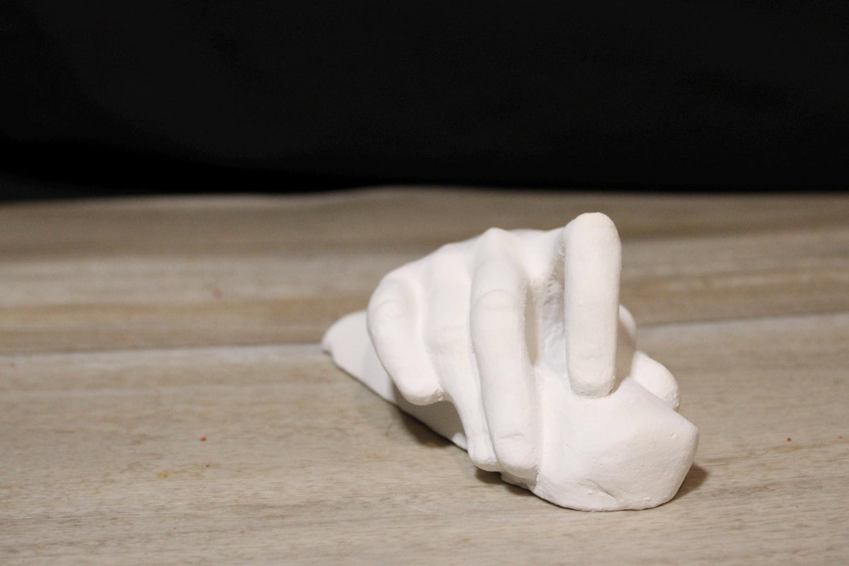 Unique Artist Gift: Royal Academy Plaster Hand Cast for Drawing Inspiration