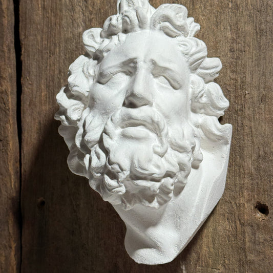 Laocoön Mask Plaster Study Cast – Portrait, Expression & Form Reference