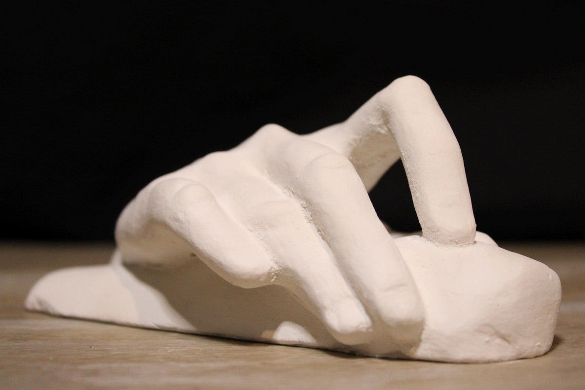 Unique Artist Gift: Royal Academy Plaster Hand Cast for Drawing Inspiration