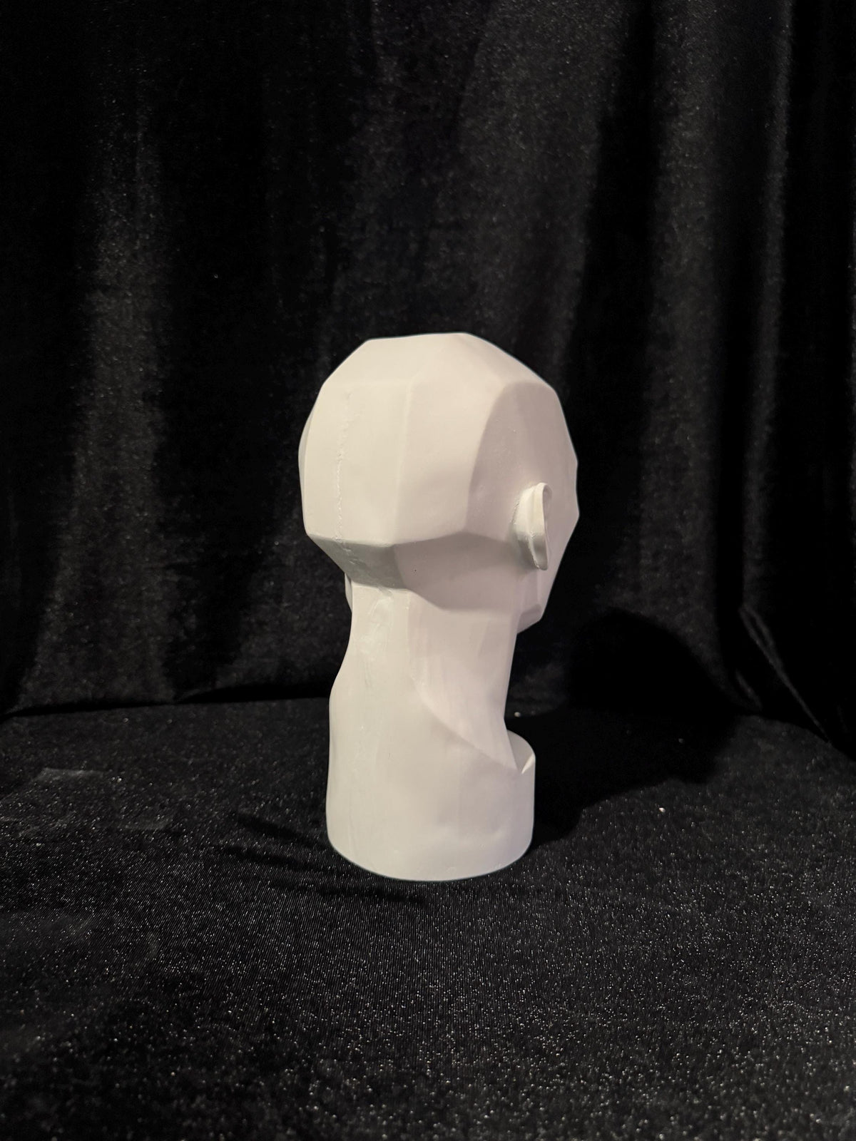 Planes of the Face, Plaster Cast Art Reference, Handmade Sculpture for Artists
