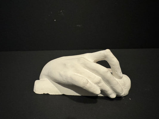 Royal Academy of Art Hand Plaster Cast Art Reference, Handmade Sculpture for Artists
